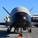 Photo of the X-37B provided by the US Air Force after the spaceplane at NASA ‘s Kennedy Space Center on May 7, 2017 (US Air Force)